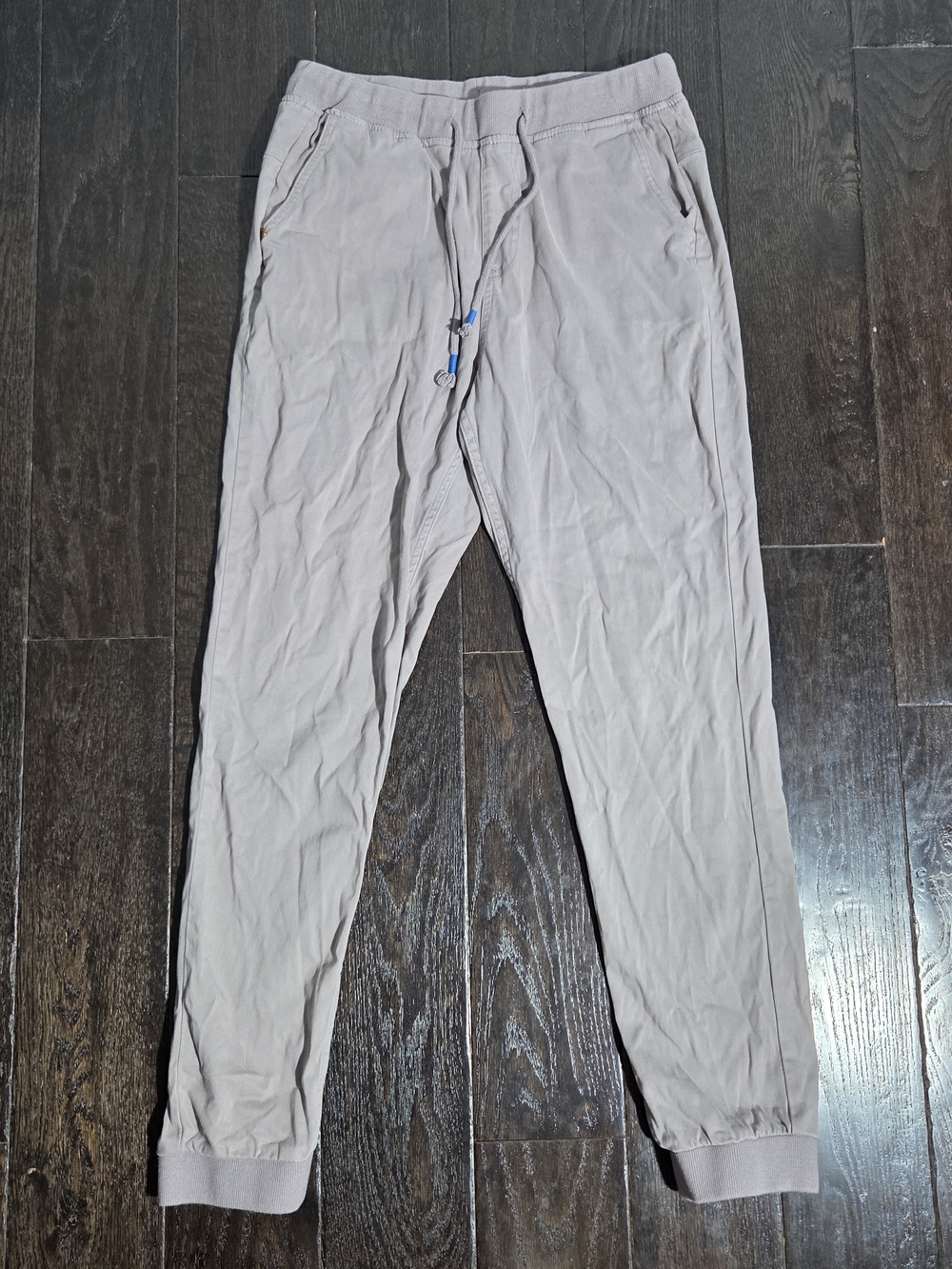 Mugsy Slaters Gray Jogger Sweat Pants Mens Medium Athleisure